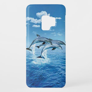 Coque Case-Mate Pour Samsung Galaxy S9 Caisse de galaxie de Samsung de dauphin d'air
