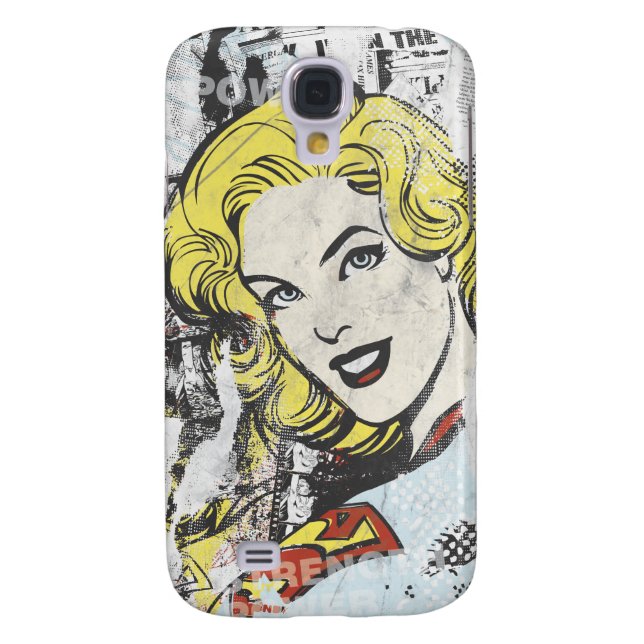 Coque Casemate Pour Samsung Galaxy Capteurs de bande dessinée Supergirl 1 (Dos)