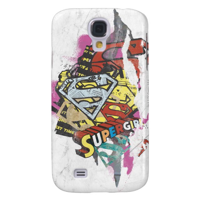 Coque Casemate Pour Samsung Galaxy Capteurs de bande dessinée Supergirl 4 (Dos)