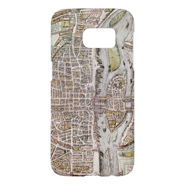 COQUE CASEMATE POUR SAMSUNG GALAXY CARTE DE PARIS, 1581 (Dos)