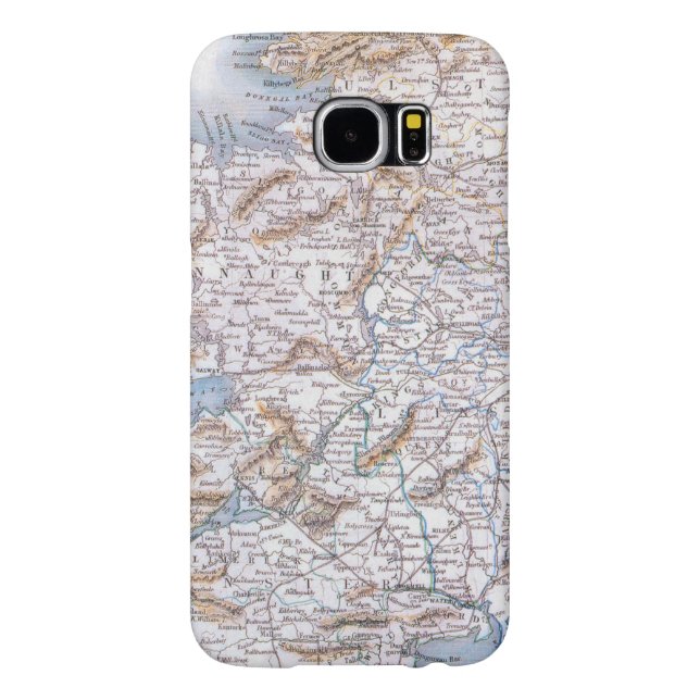 Coque Casemate Pour Samsung Galaxy Carte : L'Irlande, 1851 (Dos)