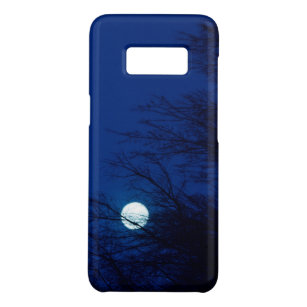 Coque Case-Mate Samsung Galaxy S8 Cas de téléphone de lune bleue