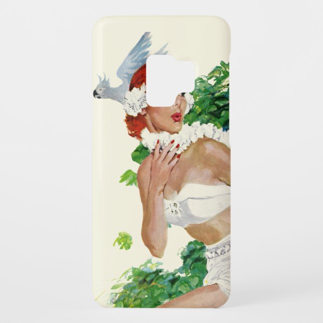 Coque Casemate Pour Samsung Galaxy Charme des îles (Dos)