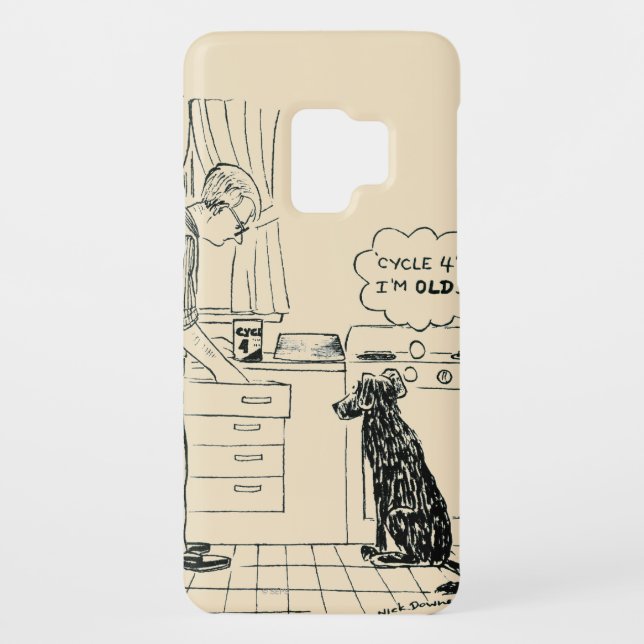 Coque Casemate Pour Samsung Galaxy Chien vieillissant (Dos)