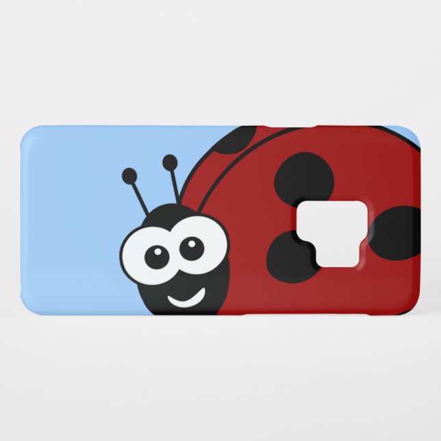 Coque Casemate Pour Samsung Galaxy Coccinelle (Dos (Horizontal))