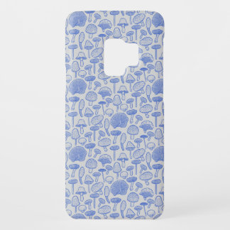 Coque Case-Mate Pour Samsung Galaxy S9 Collage de champignons dessinés à la main