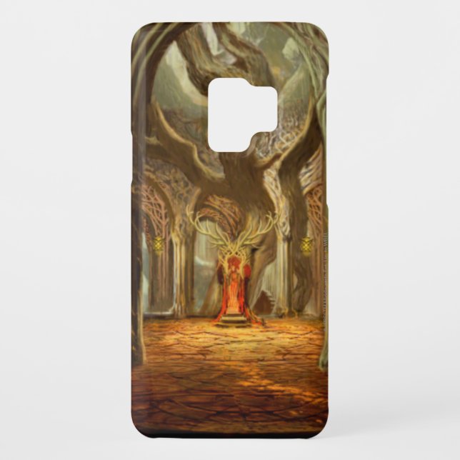Coque Casemate Pour Samsung Galaxy Concept de salle du Trône du domaine boisé (Dos)