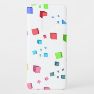 Coque Case-Mate Pour Samsung Galaxy S9 Cubes de couleur arc-en-ciel