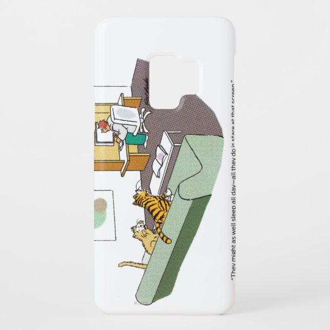 Coque Casemate Pour Samsung Galaxy Entretien de chat (Dos)