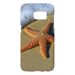 Coque Samsung Galaxy S7 Étoiles de mer simples sur la plage