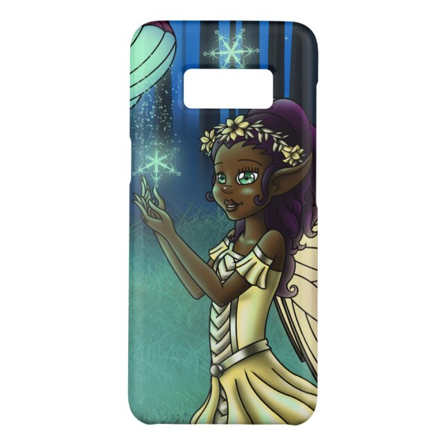 Coque Casemate Pour Samsung Galaxy Fée africaine américaine (Dos)