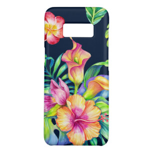 Coque Case-Mate Samsung Galaxy S8 Fleurs tropicales colorées Bouquet Design