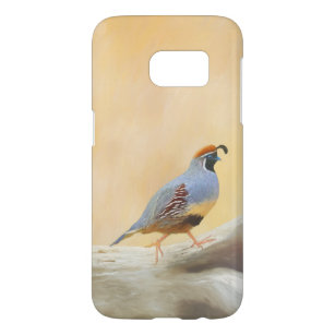 Coque Samsung Galaxy S7 Gambrel's Quail Painting Original Bird Art