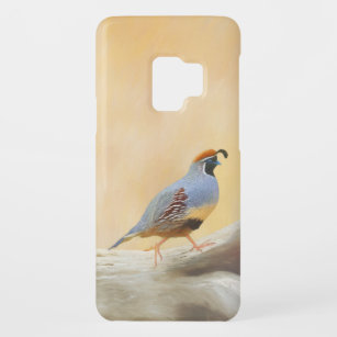 Coque Case-Mate Pour Samsung Galaxy S9 Gambrel's Quail Painting Original Bird Art
