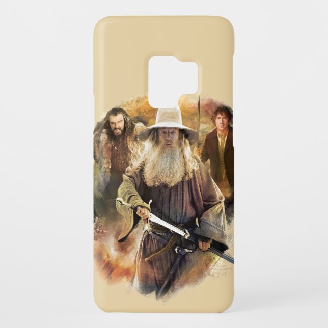 Coque Casemate Pour Samsung Galaxy Gandalf, THORIN OAKENSHIELD™ & BILBO BAGGINS™ (Dos)