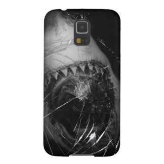 Coque Galaxy S5 grande couverture d'attaque de requin blanc