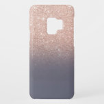 Coque Case-Mate Pour Samsung Galaxy S9 Gris pourpre d'or de parties scintillantes de<br><div class="desc">Gradient rose d'ombre de parties scintillantes d'or de faux moderne sur le gris pourpre par tendance Girly</div>