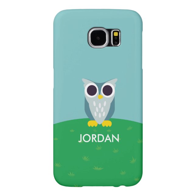 Coque Casemate Pour Samsung Galaxy Henry le hibou (Dos)