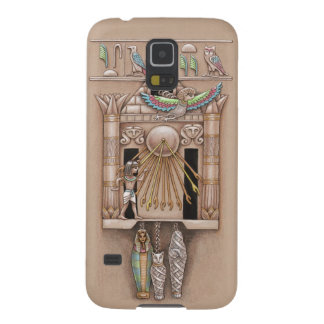 Coque Pour Samsung Galaxy S5 Horloge de coucou égyptienne