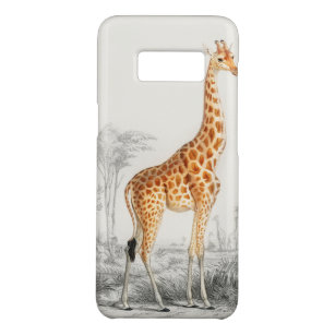 Coque Case-Mate Samsung Galaxy S8 Illustration de la girafe Art Vintage Imprimer