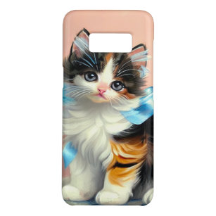 Coque Case-Mate Samsung Galaxy S8 Illustration vintage Calico Kitten