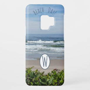 Coque Case-Mate Pour Samsung Galaxy S9 Jour de plage de sable tropical Blue Ocean Waves M