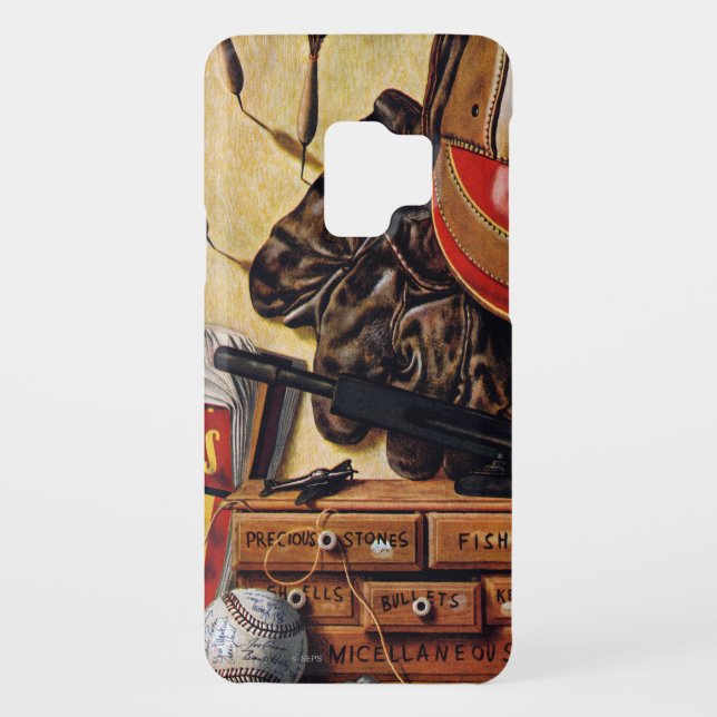 Coque Casemate Pour Samsung Galaxy La vie toujours des jouets de garçons (Dos)