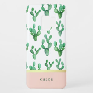 Coque Case-Mate Pour Samsung Galaxy S9 Le cactus à la mode   rougissent et motif de
