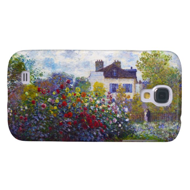 Coque Casemate Pour Samsung Galaxy Le jardin de Monet à Argenteuil Claude Monet (Dos Horizontal)