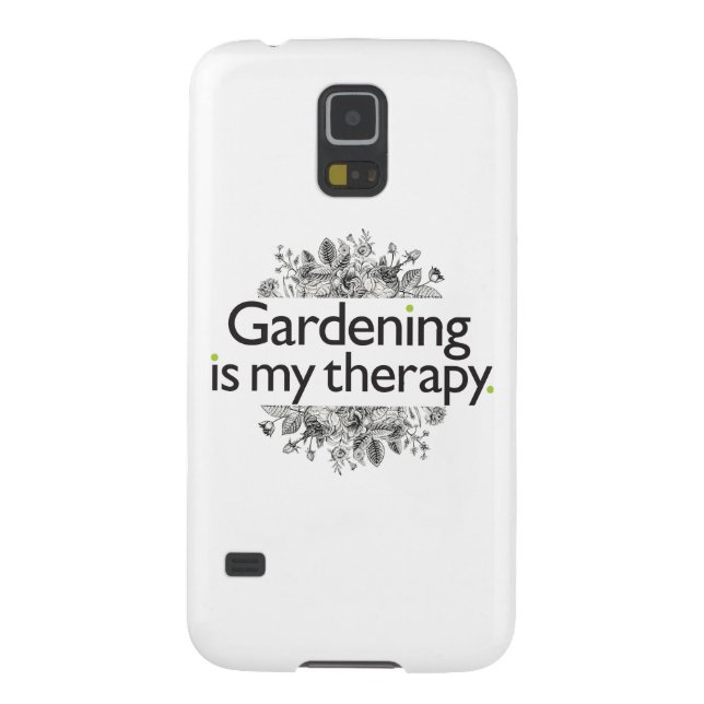 Coque Casemate Pour Samsung Galaxy Le jardinage est ma thérapie (Dos)