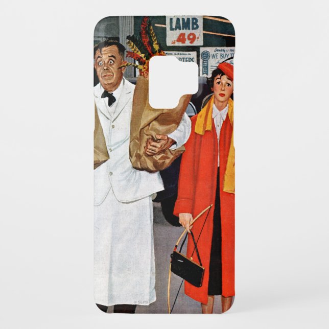 Coque Casemate Pour Samsung Galaxy Le sac plein de problèmes (Dos)