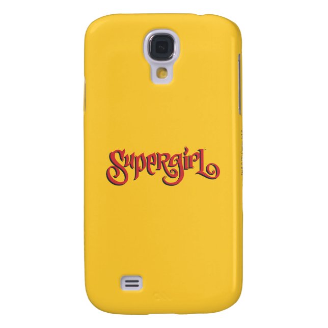 Coque Casemate Pour Samsung Galaxy Logo rouge Supergirl (Dos)