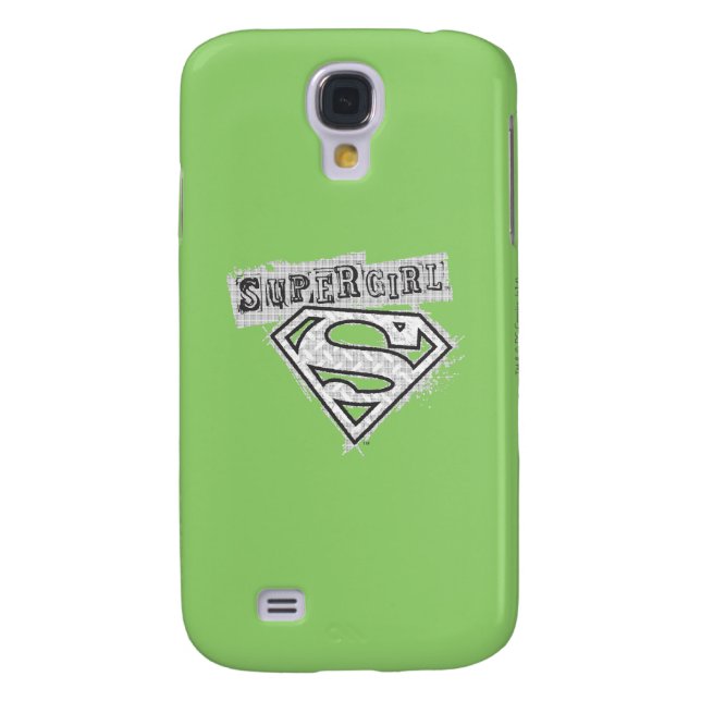Coque Casemate Pour Samsung Galaxy Logo Supergirl 1 (Dos)