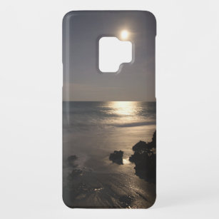 Coque Case-Mate Pour Samsung Galaxy S9 Lune se lève au-dessus de l'océan