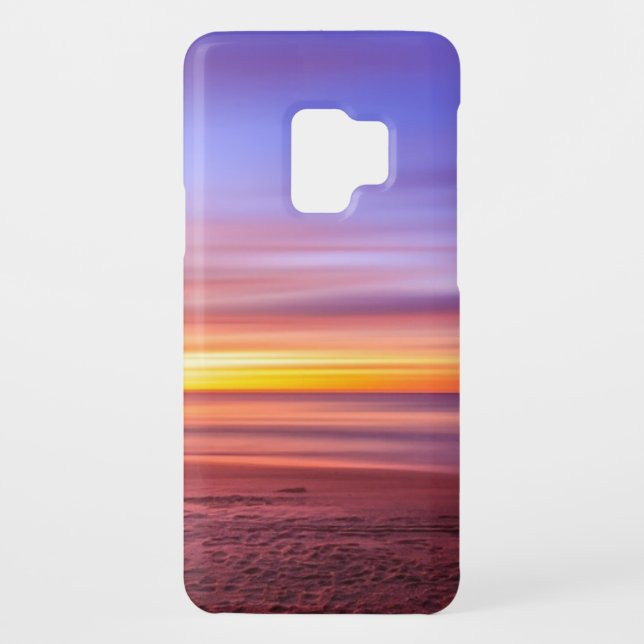 Coque Casemate Pour Samsung Galaxy Mauve-souris sur mer (Dos)