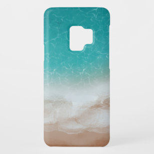 Coque Case-Mate Pour Samsung Galaxy S9 Mer et plage d'en haut Art Abstrait Cool
