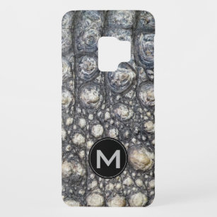 Coque Case-Mate Pour Samsung Galaxy S9 Monogramme de motif de cuir d'alligator de