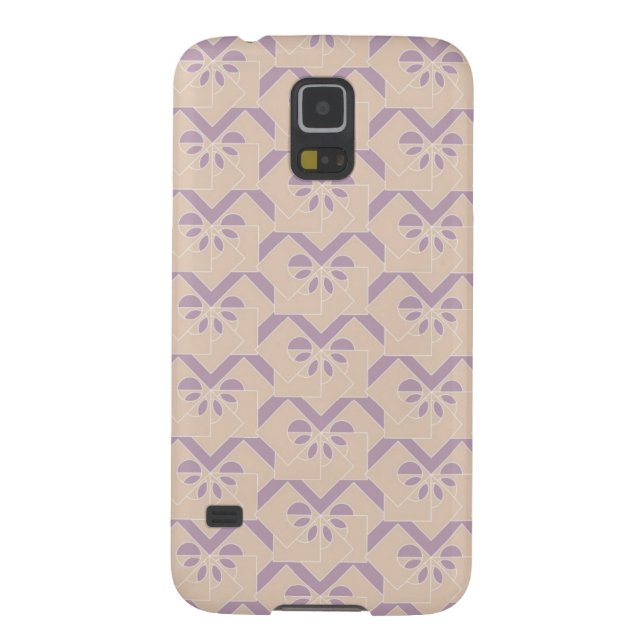 Coque Casemate Pour Samsung Galaxy Motif à l'envers de lavande (Dos)