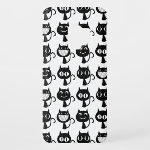 Coque Case-Mate Pour Samsung Galaxy S9 Motif Expressions de chats noirs mignons