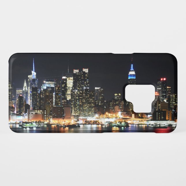 Coque Casemate Pour Samsung Galaxy New York la nuit (Dos (Horizontal))