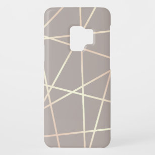 Coque Case-Mate Pour Samsung Galaxy S9 Or rose de joli poussin élégant et géométrique