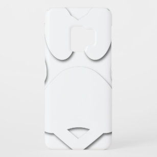 Coque Case-Mate Pour Samsung Galaxy S9 Papier Coupe Chien Paw Et Forme Coeur