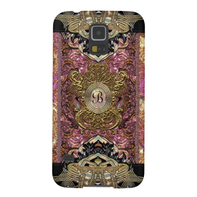 Coque Casemate Pour Samsung Galaxy Parfait Launuette Victorian Élégant (Dos)