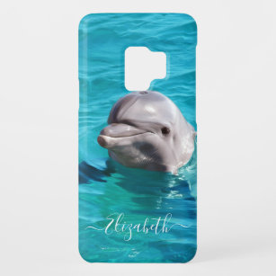 Coque Case-Mate Pour Samsung Galaxy S9 Photo Dolphin Blue Water