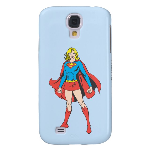Coque Casemate Pour Samsung Galaxy Pose Supergirl 5 (Dos)