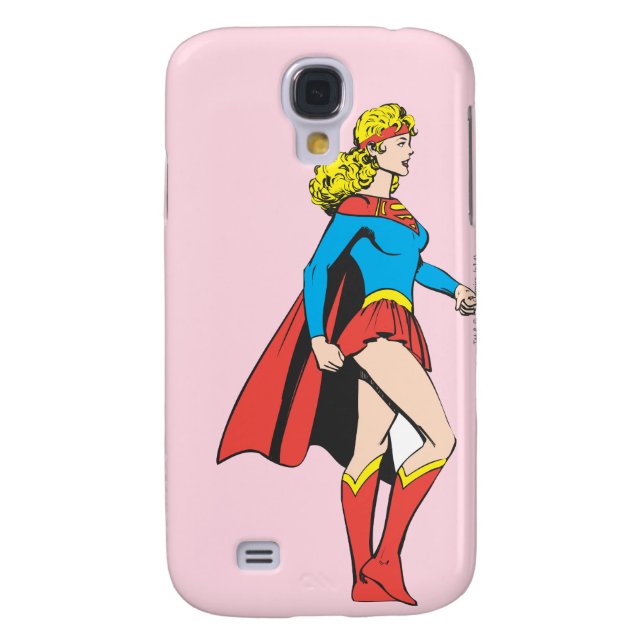 Coque Casemate Pour Samsung Galaxy Profil Supergirl (Dos)