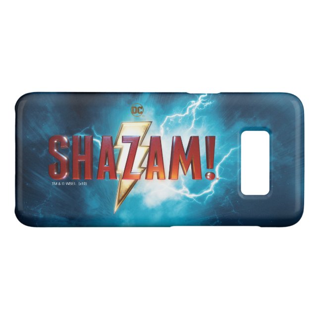 Coque Casemate Pour Samsung Galaxy SHAZAM ! | Logo théâtral (Dos (Horizontal))