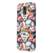 Coque Casemate Pour Samsung Galaxy Supergirl Color Splash Swirls Pattern 4 (Dos gauche)