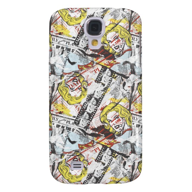 Coque Casemate Pour Samsung Galaxy Supergirl Comic Capteurs Motif 2 (Dos)