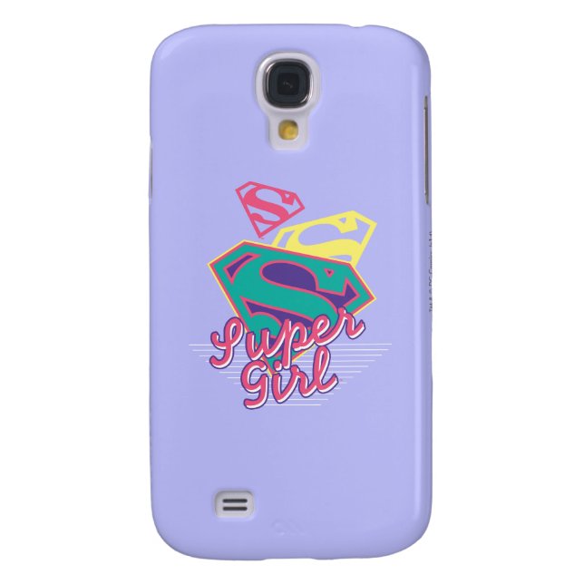 Coque Casemate Pour Samsung Galaxy Supergirl Cursive (Dos)